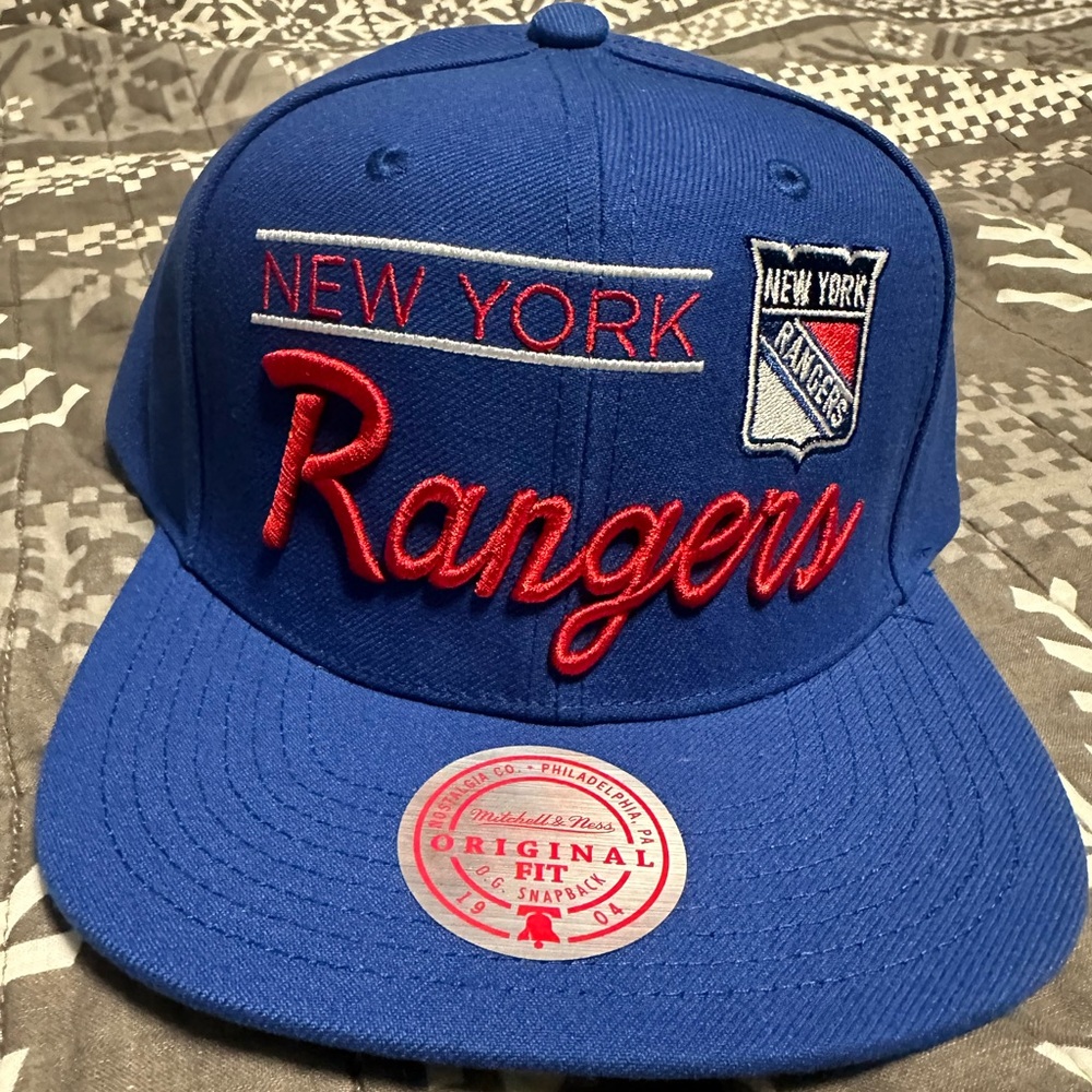 Mitchell and Ness Rangers hat. New with tags
